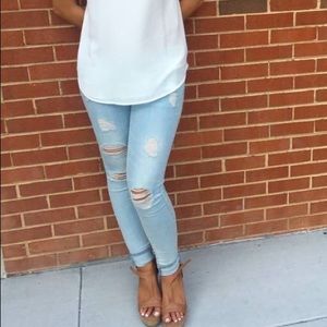 GARAGE JEANS Size 7 mid-rise